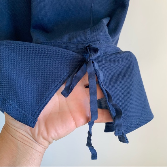 NWT ADIDAS Golf Navy Top Adjustable Hem Keyhole Back - Picture 7 of 10